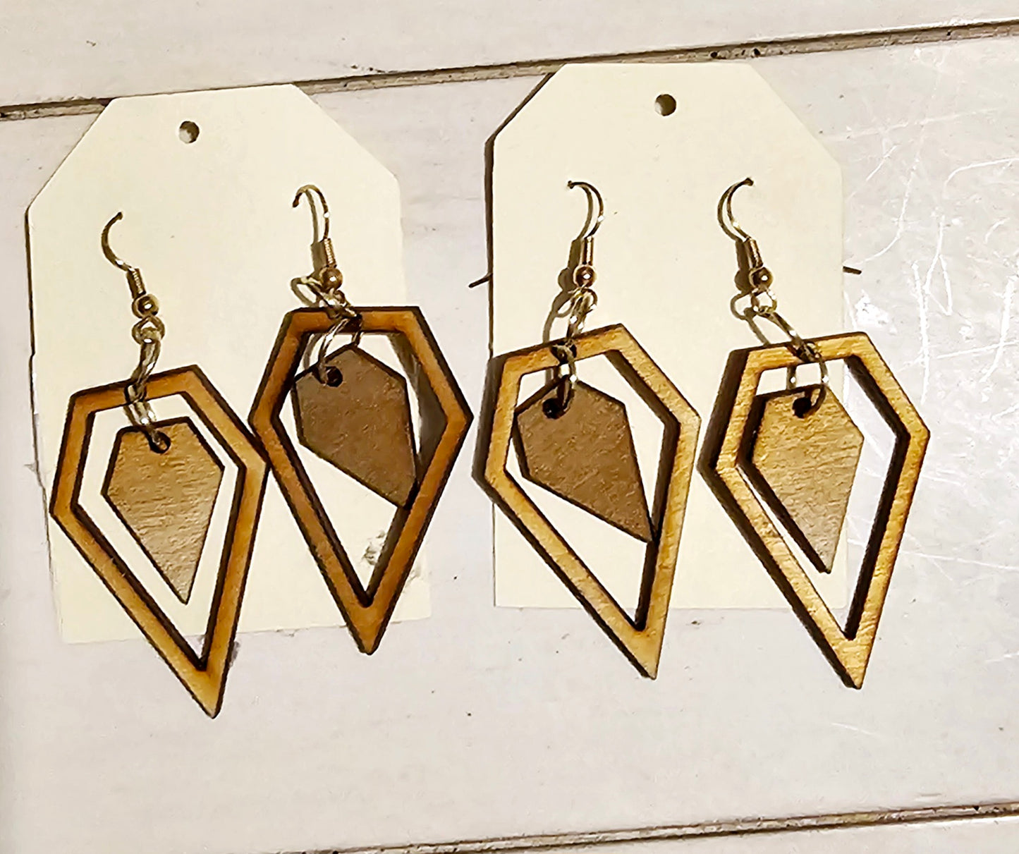 Wood If I Could Earrings