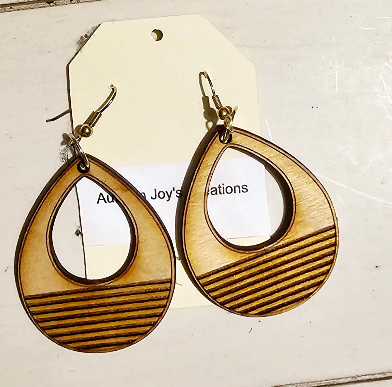 Wood If I Could Earrings