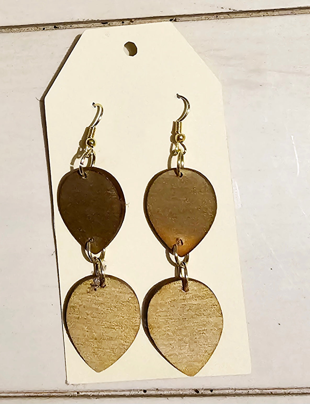 Wood If I Could Earrings