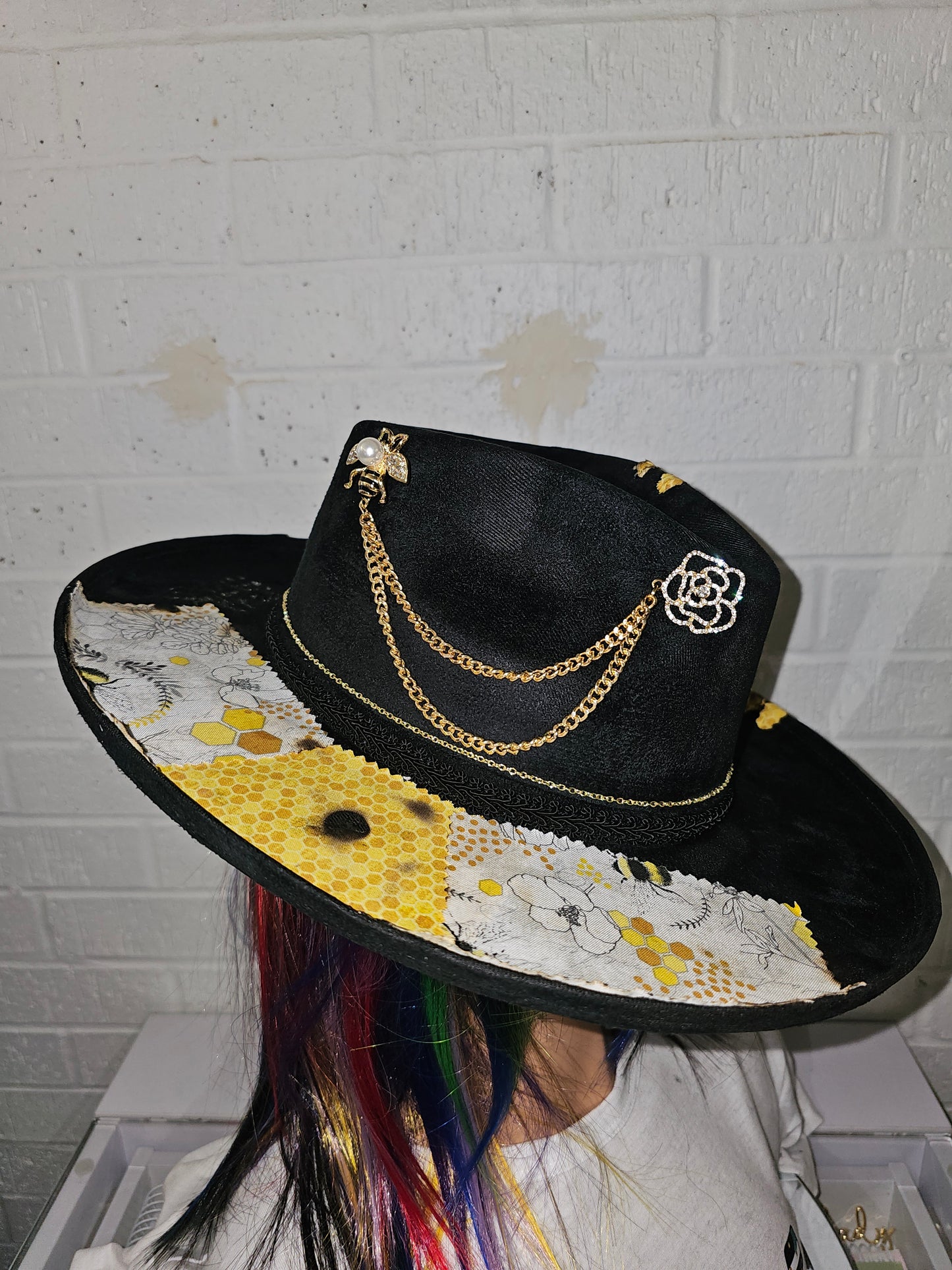 Custom Vegan Suede Fedora Hats