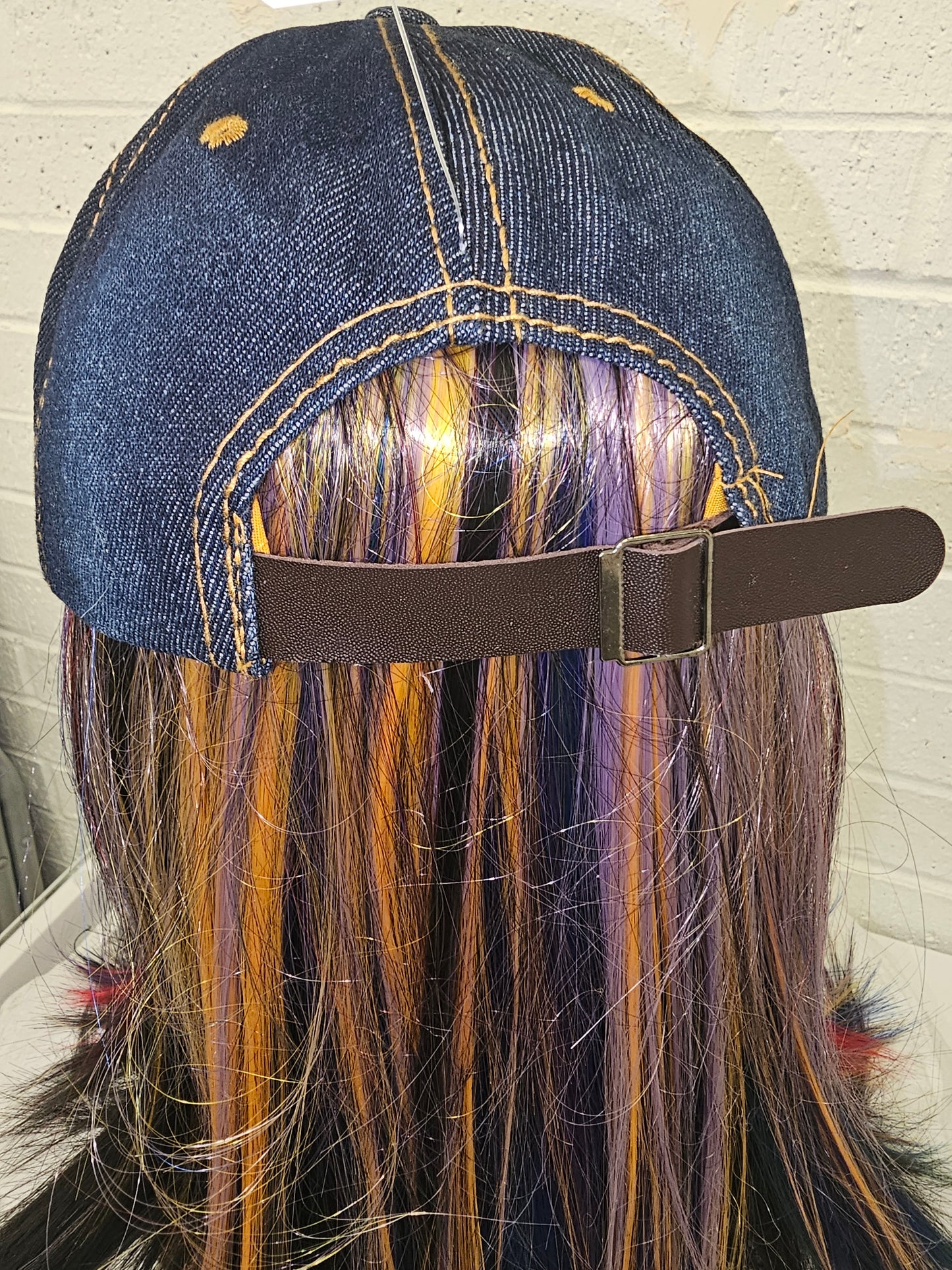 Starburst Denim Bling Hat