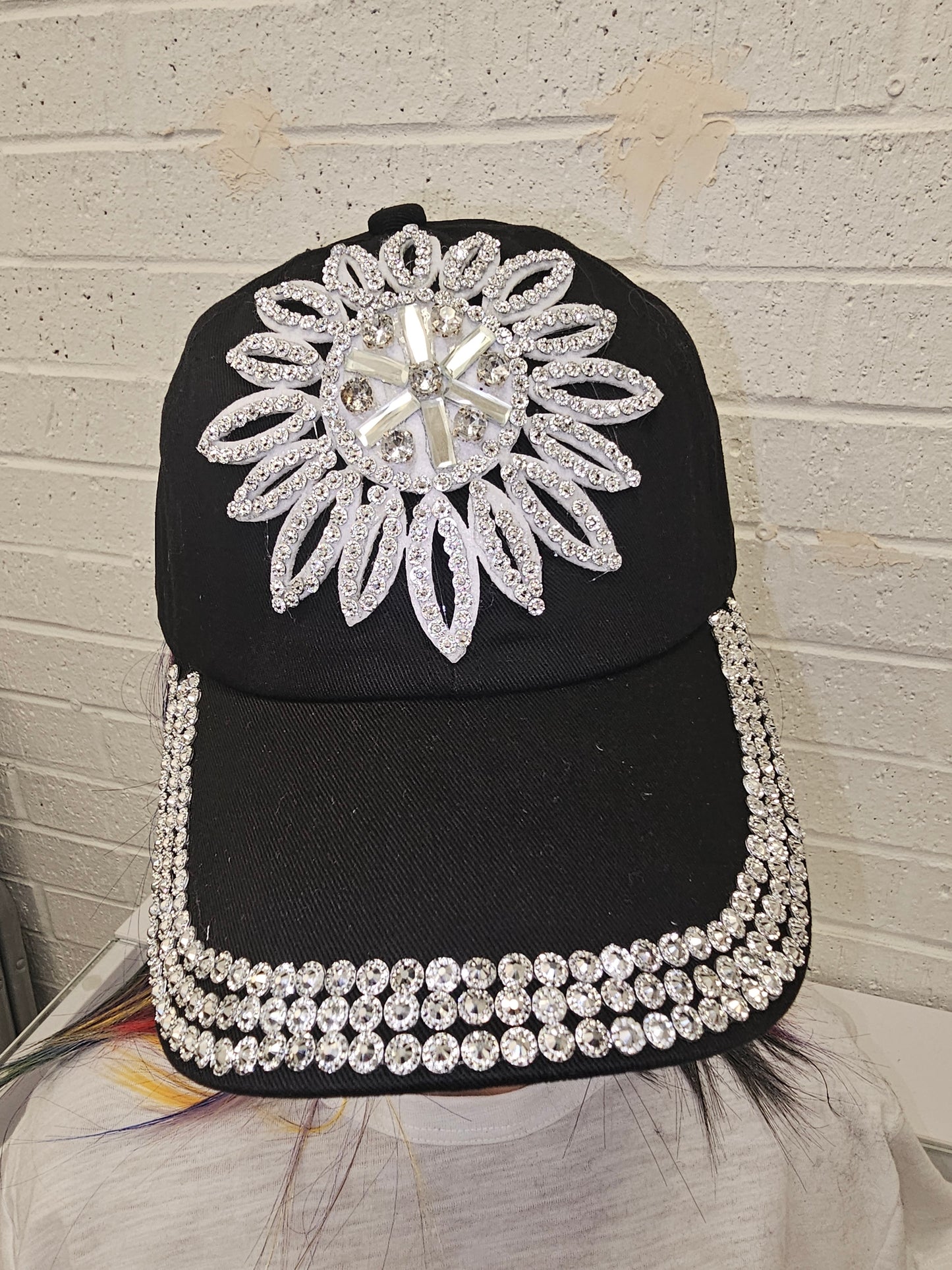 Starburst Denim Bling Hat