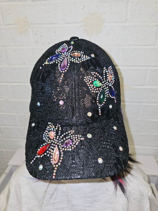 Lace Butterfly Hat