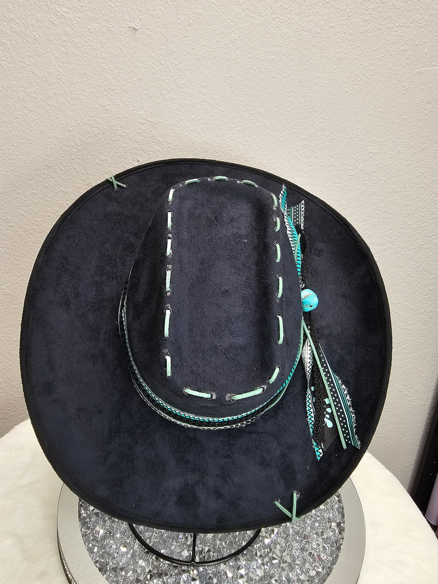 Custom Vegan Suede Fedora Hats