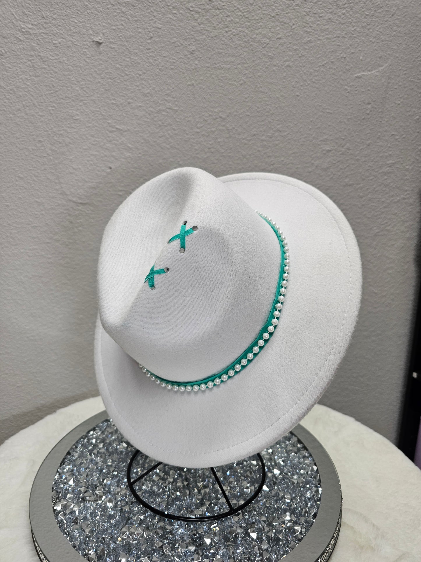 Custom Vegan Suede Fedora Hats