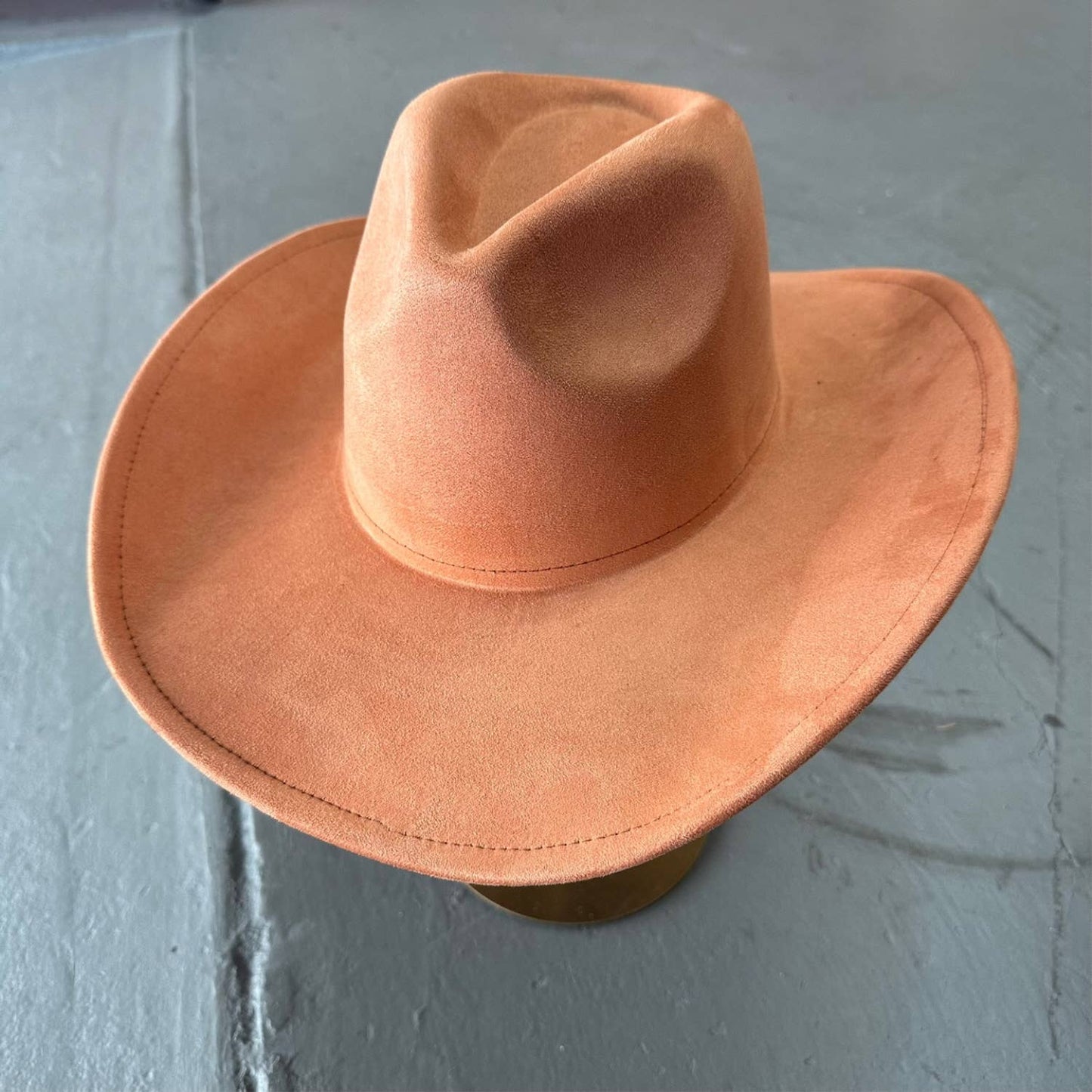 Best seller !!  Fashion Vegan suede  cowboy hat  (Copy)