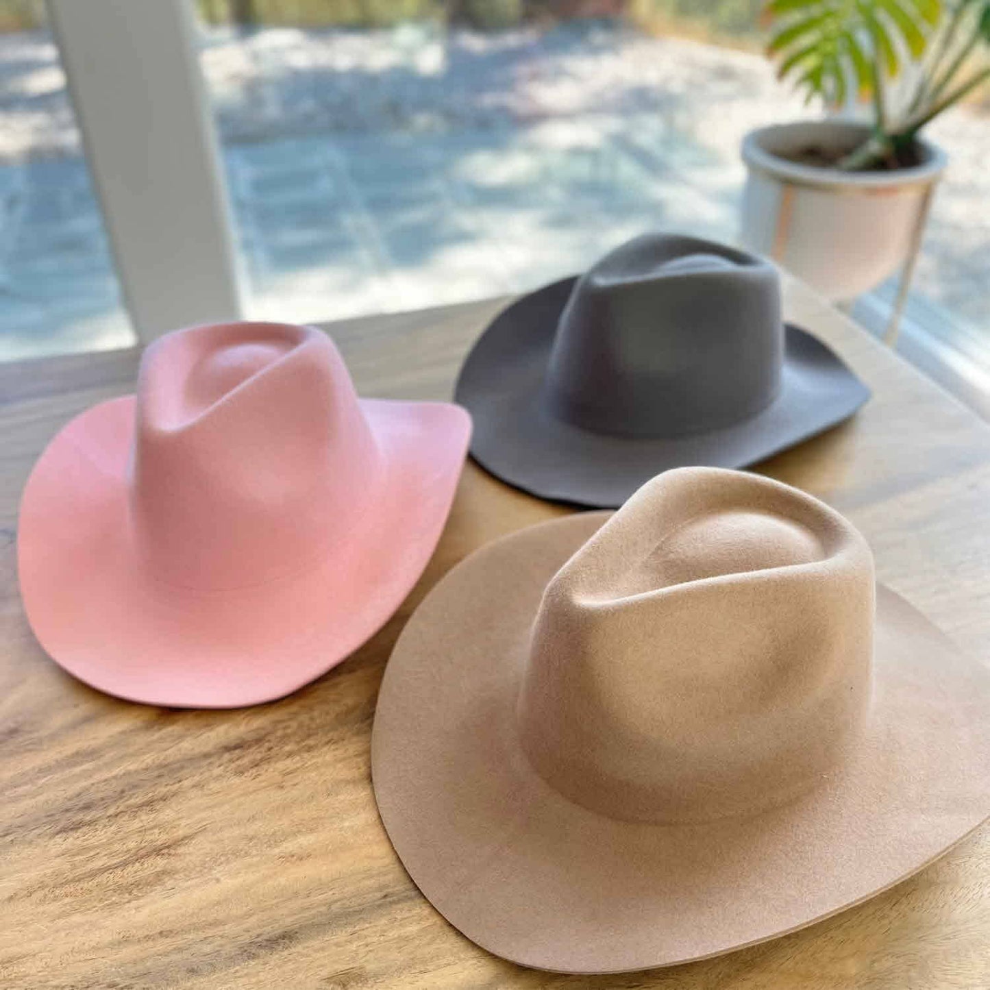 Premium cowboy hat made from 100% Australian wool