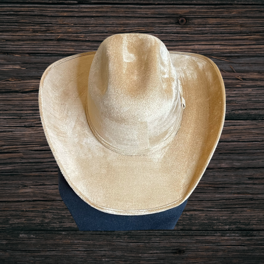 Chihuahua Cowboy Vegan Suede Hat 