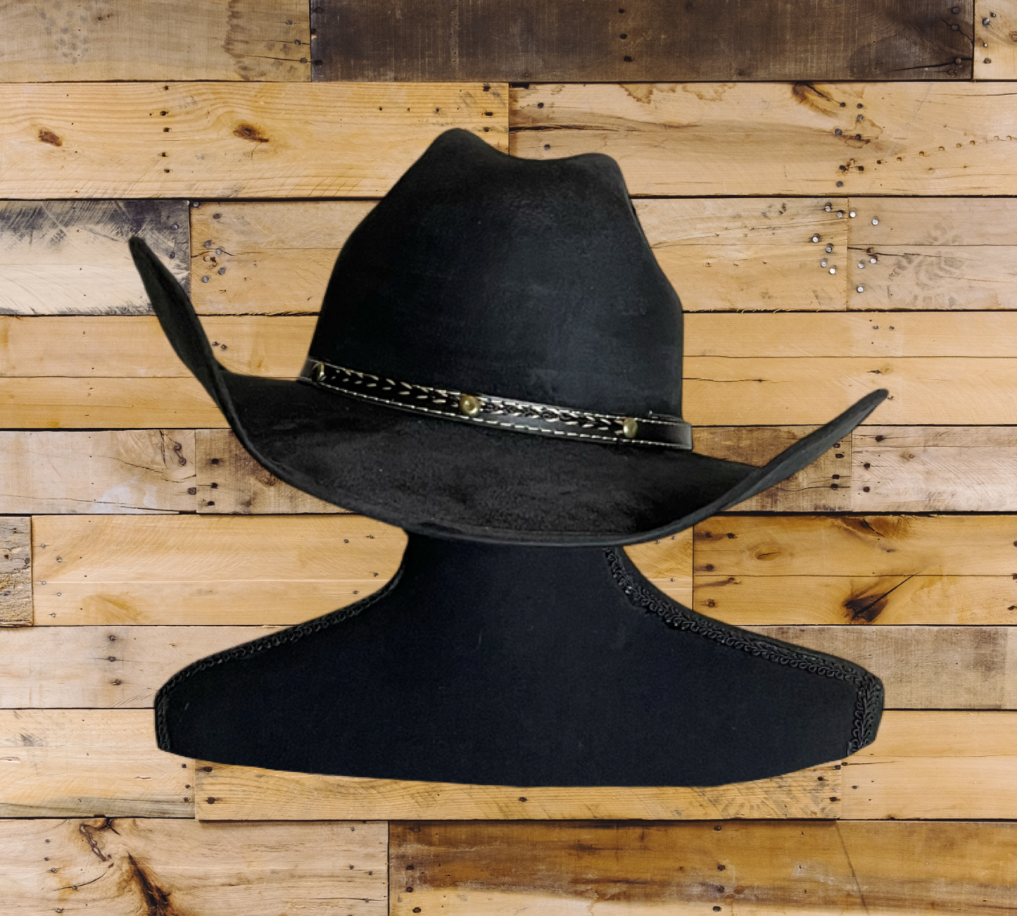 Chihuahua Cowboy Vegan Suede Hat 