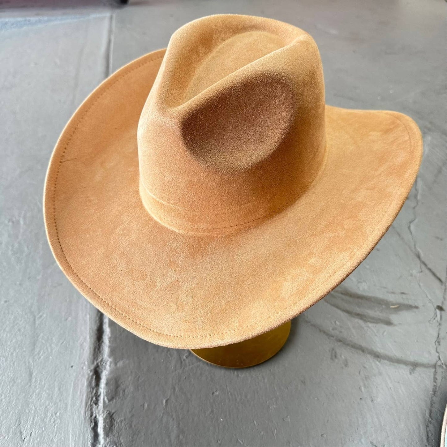 Best seller !!  Fashion Vegan suede  cowboy hat  (Copy)