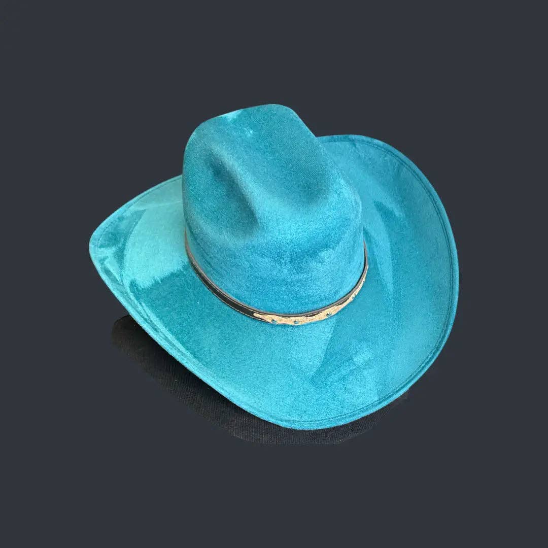 Chihuahua Cowboy Vegan Suede Hat 
