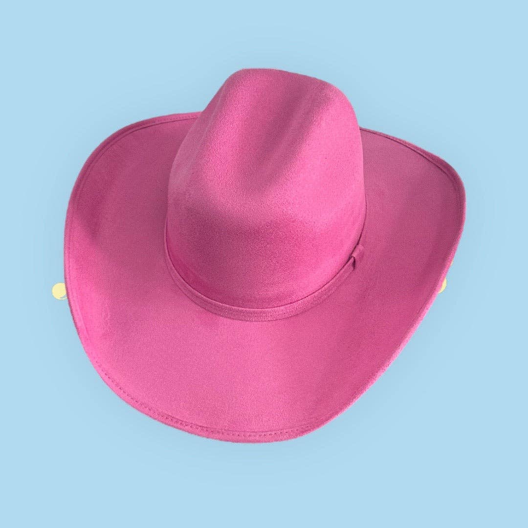 Chihuahua Cowboy Vegan Suede Hat 