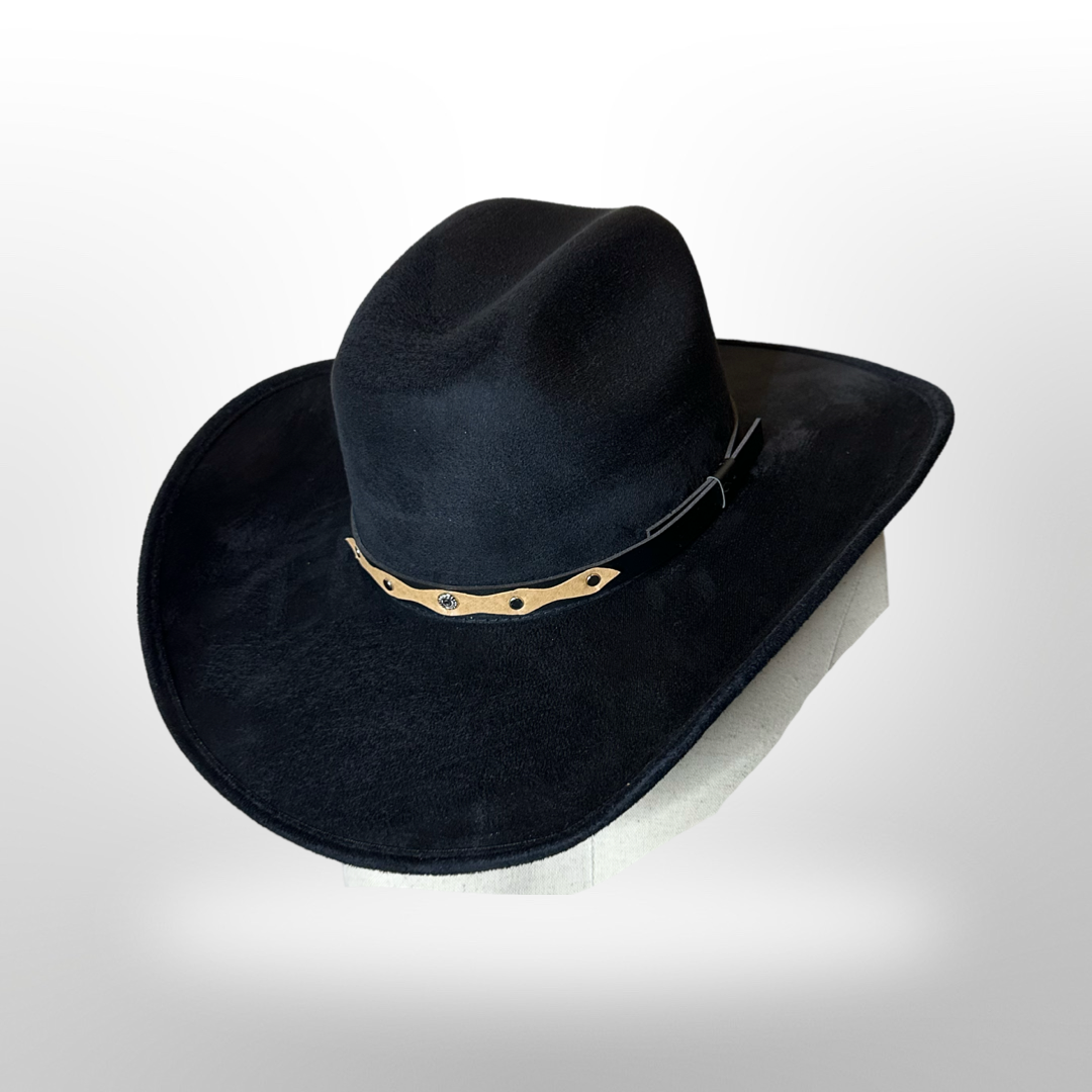 Chihuahua Cowboy Vegan Suede Hat 