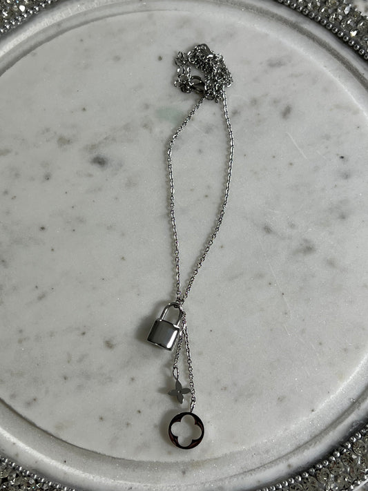 On Lock Necklace