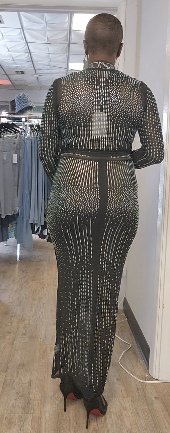 Trisha Black&Bling 2 Piece Set