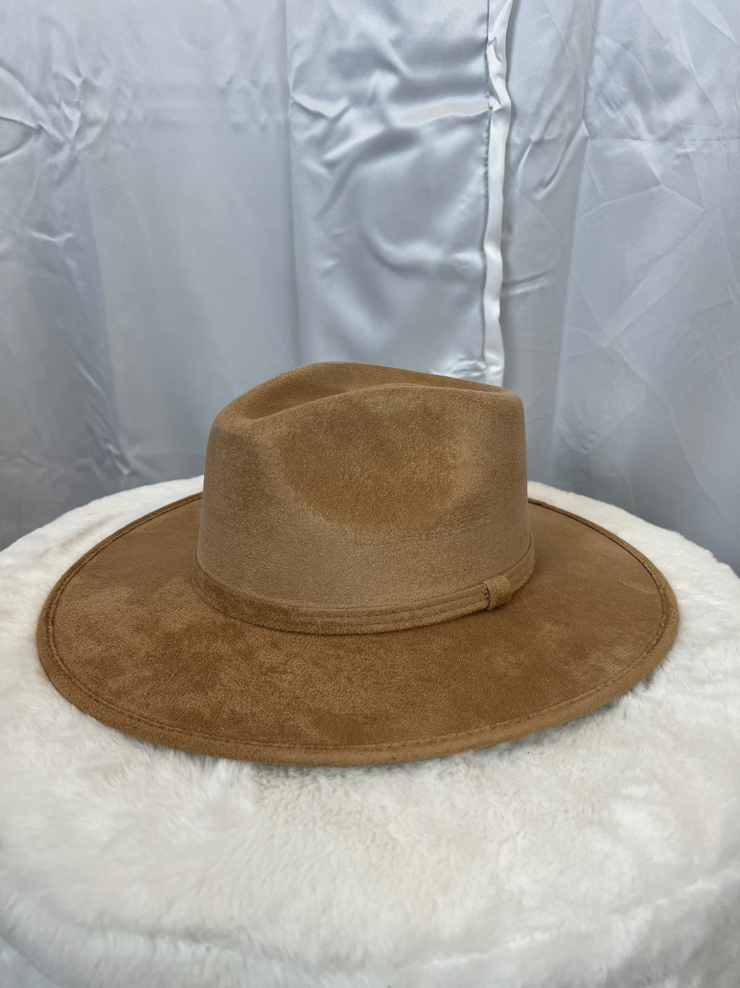 Men's Fedora Vegan Suede Hat