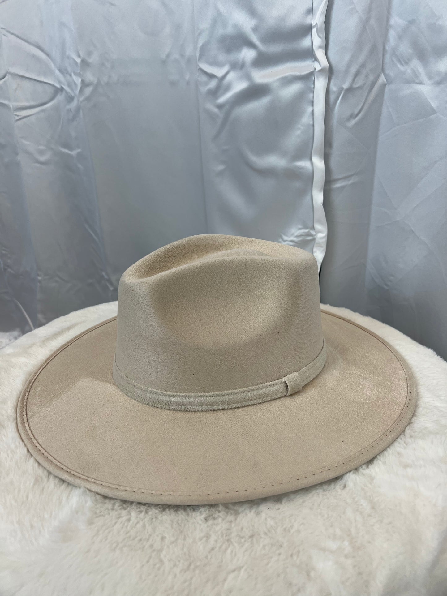 Men's Fedora Vegan Suede Hat