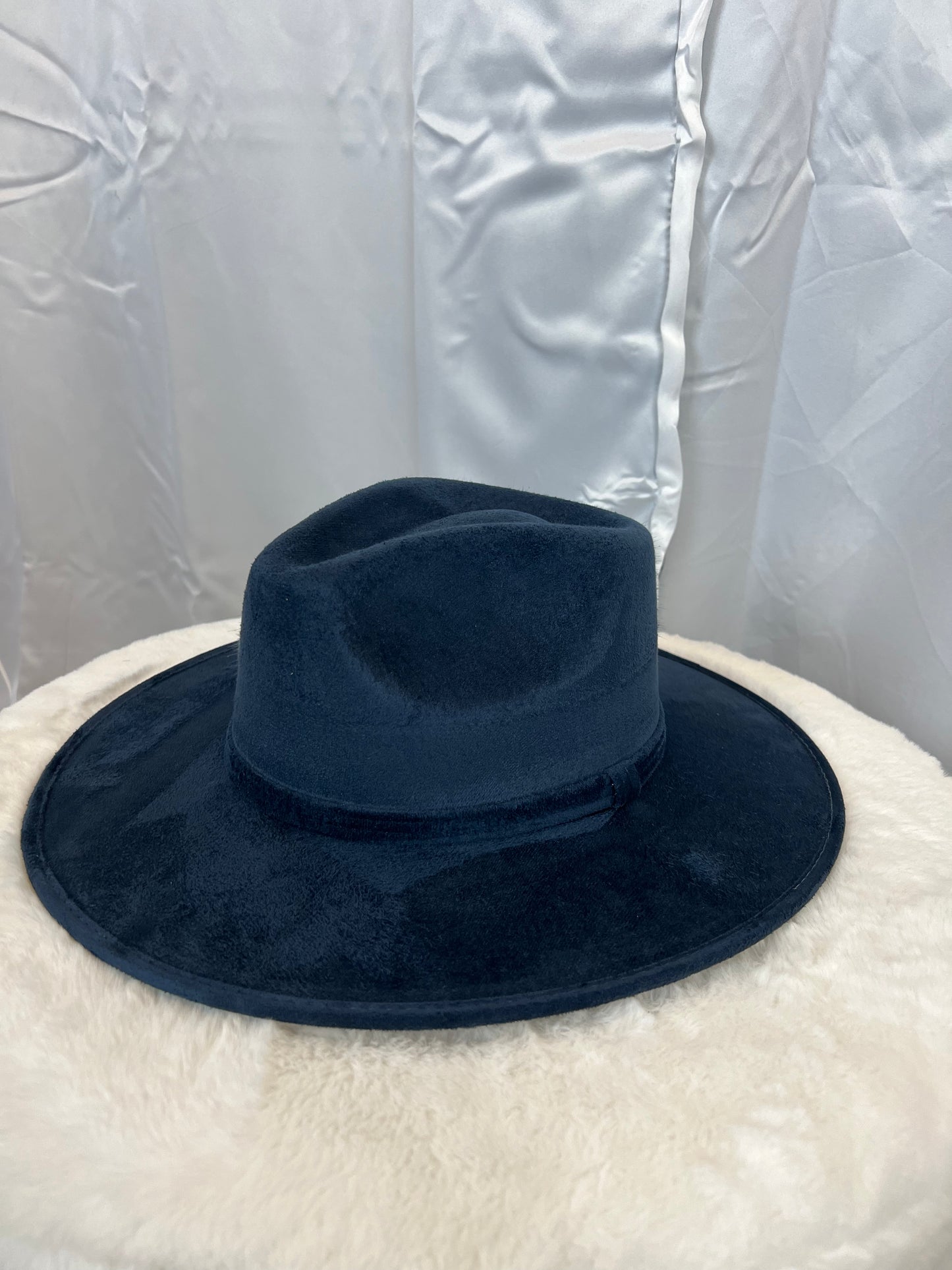 Men's Fedora Vegan Suede Hat