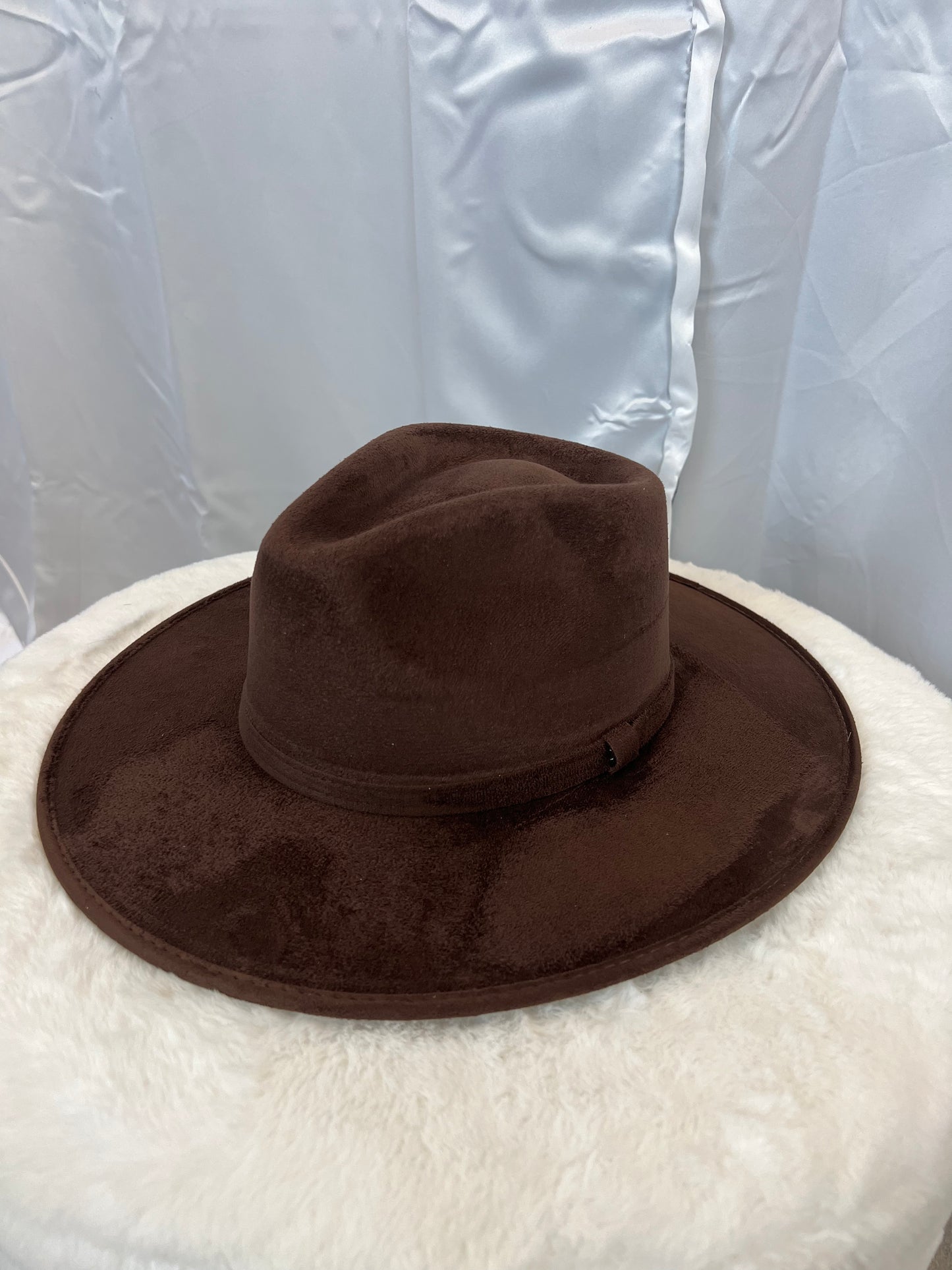 Men's Fedora Vegan Suede Hat