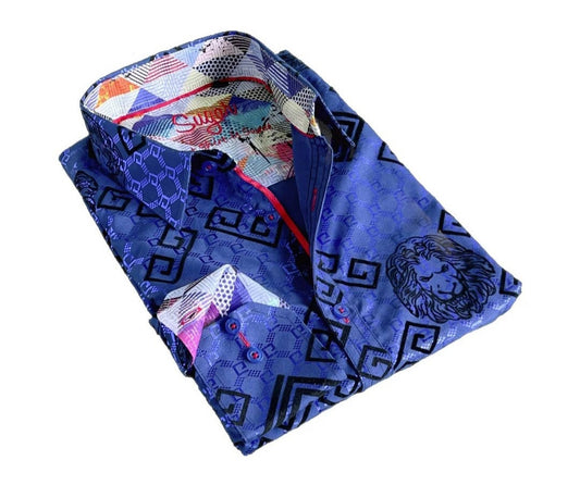 Men's King Cobalt Dress Shirt