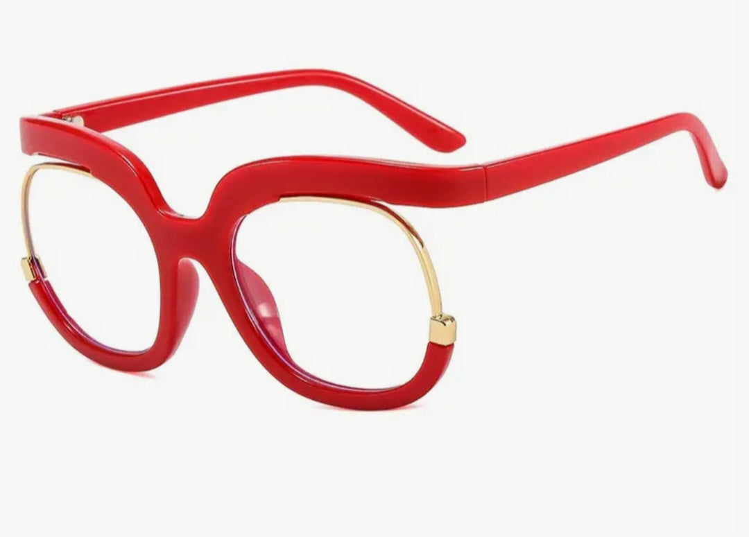 Owl Circle Frame Glasses