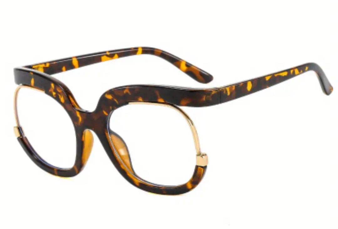 Owl Circle Frame Glasses