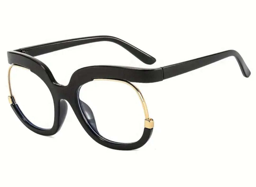 Owl Circle Frame Glasses