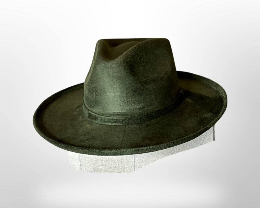 Turnt Up Vegan Suede Fedora Hat