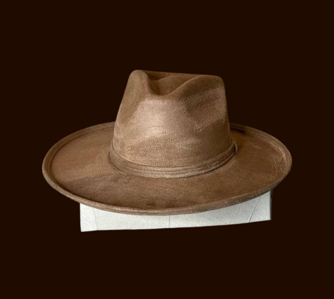 Turnt Up Vegan Suede Fedora Hat