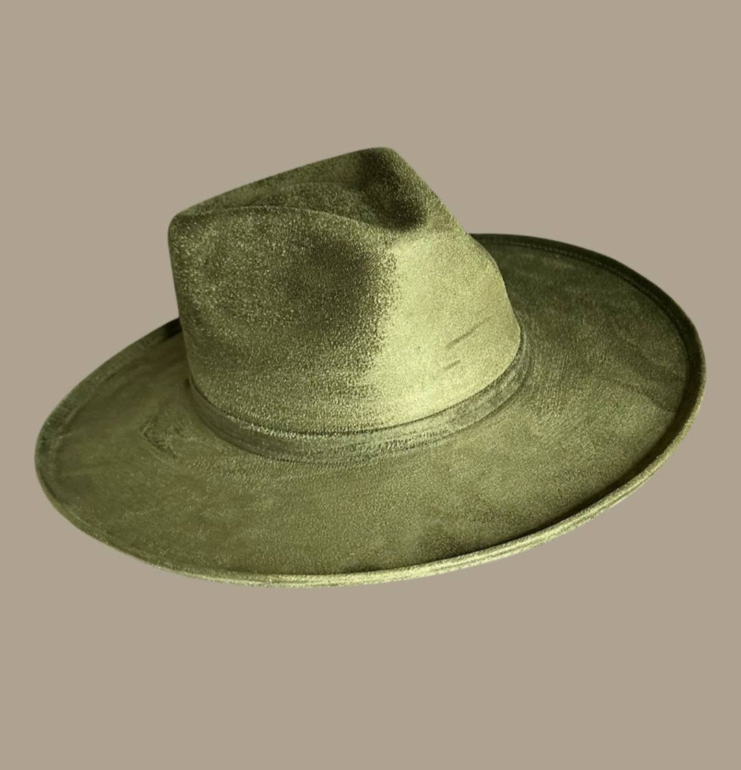 Turnt Up Vegan Suede Fedora Hat