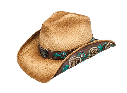 Turquoise Queen Cowgirl Hat