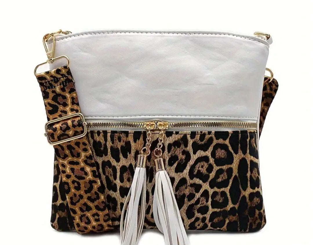 Katrina Leopard Print Crossbody