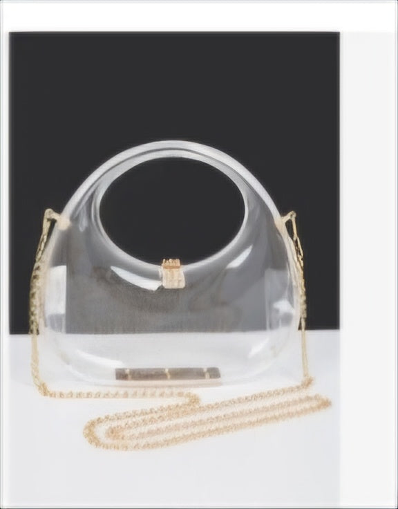 Tanya Boho Clear Purse