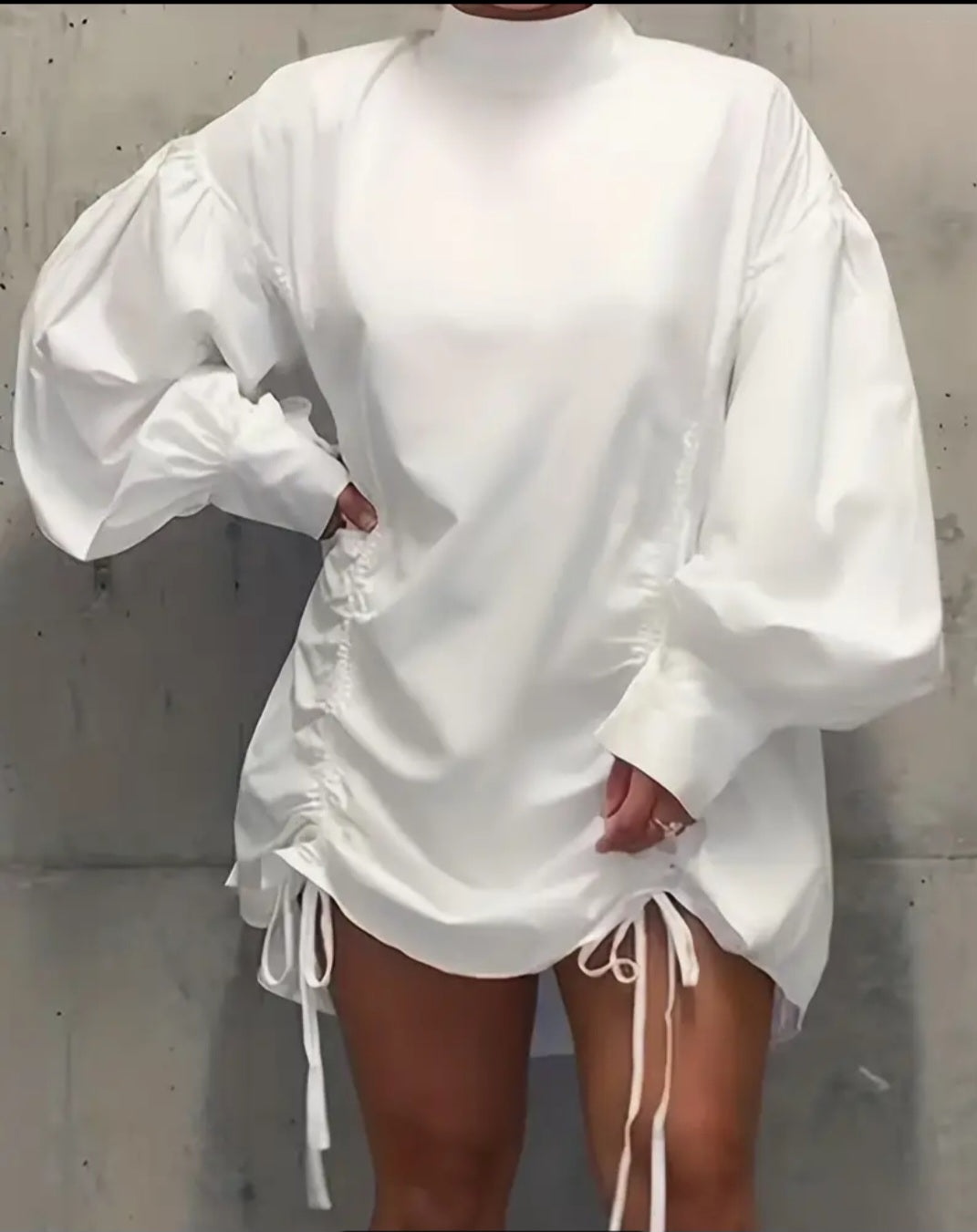 Mimi Drawstring Dress
