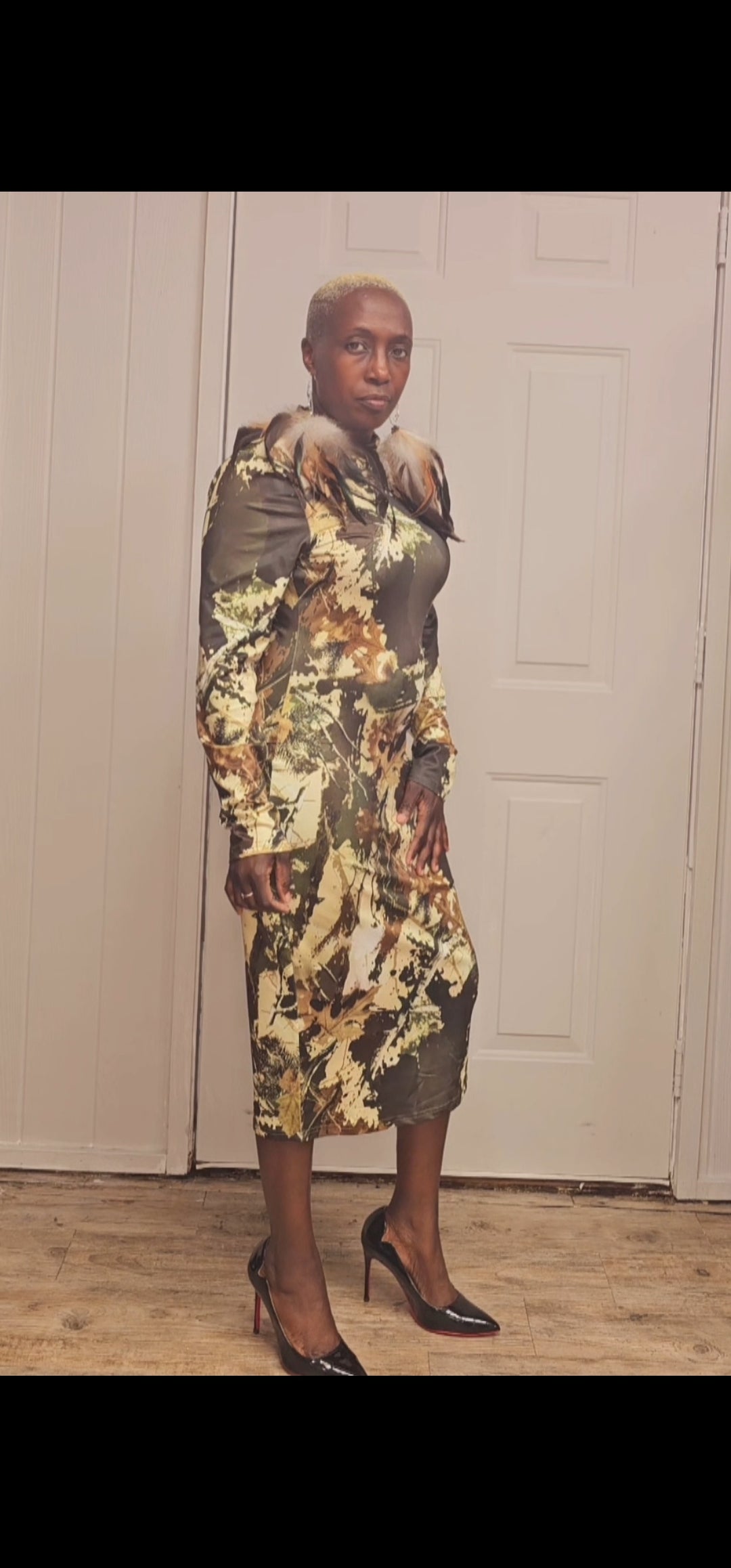 Daleah Camo Dress