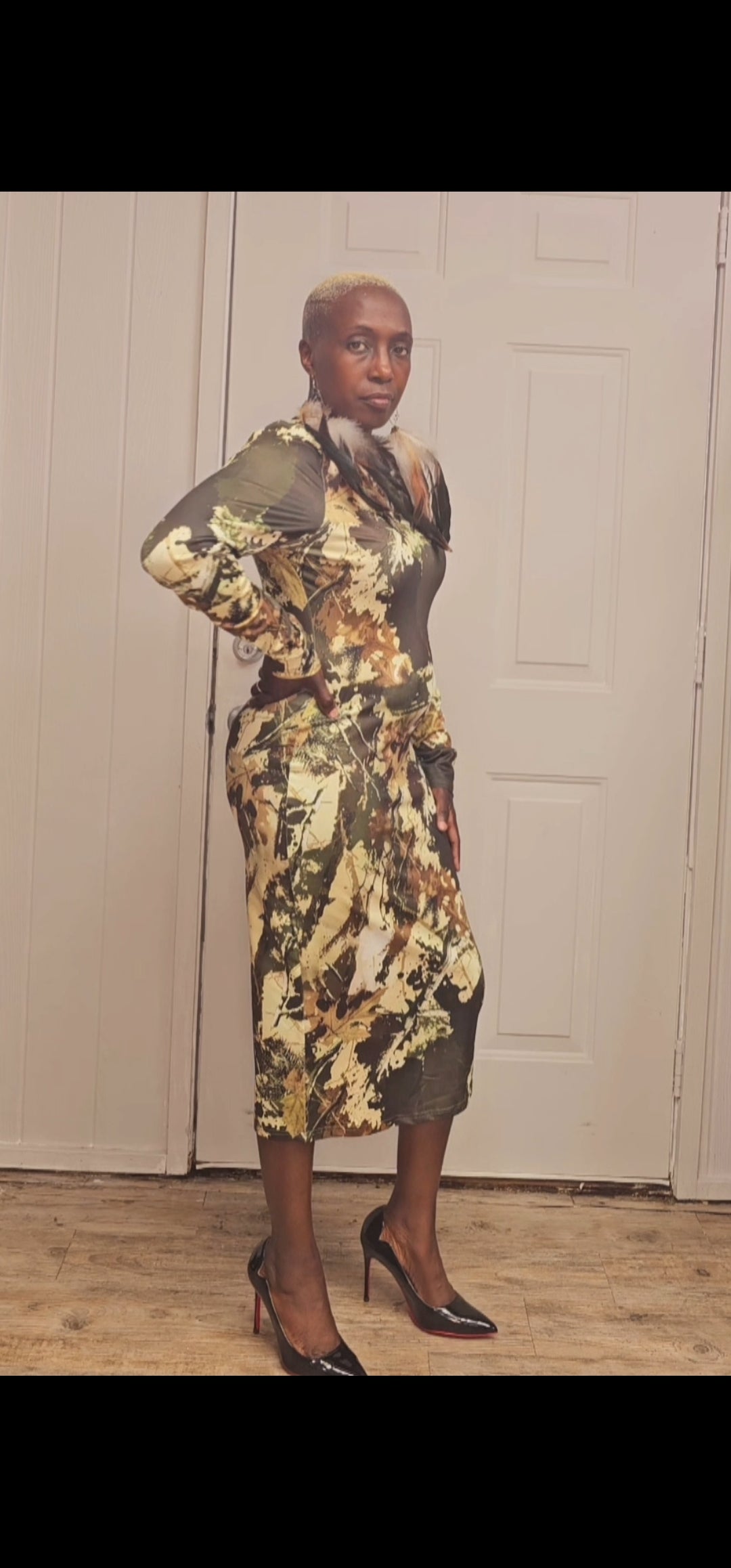 Daleah Camo Dress