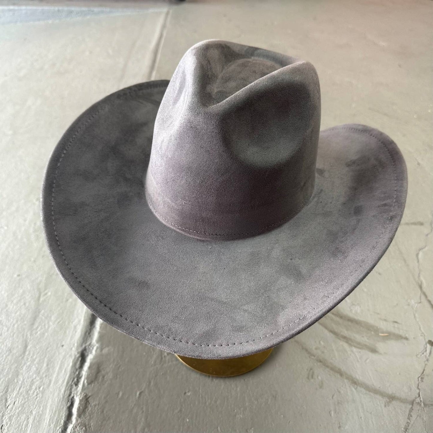 Best seller !!  Fashion Vegan suede  cowboy hat  (Copy)