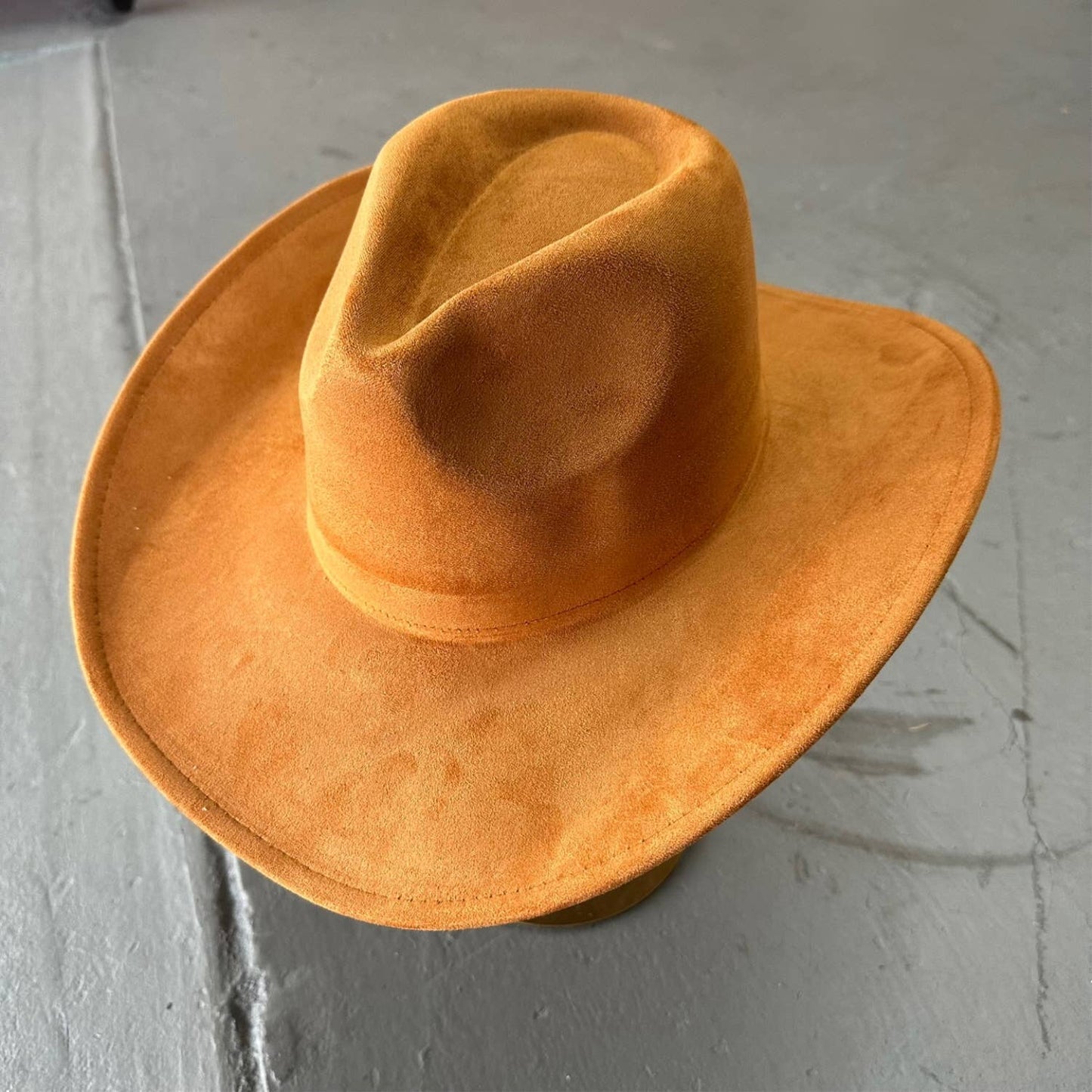 Best seller !!  Fashion Vegan suede  cowboy hat  (Copy)