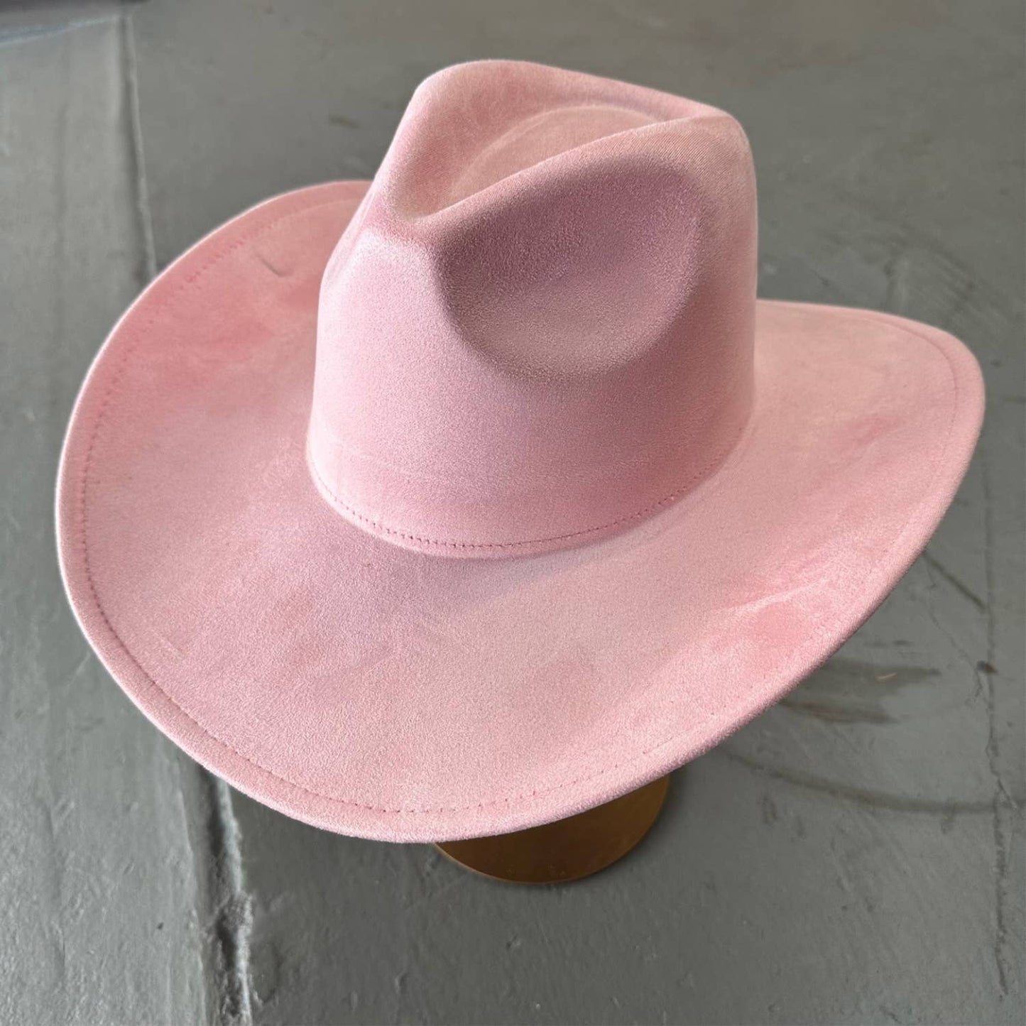 Best seller !!  Fashion Vegan suede  cowboy hat  (Copy)