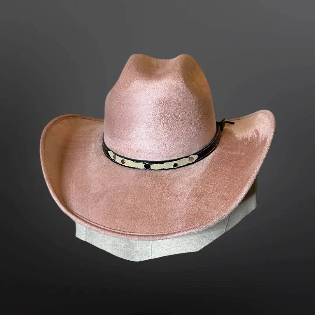 Chihuahua Cowboy Vegan Suede Hat 