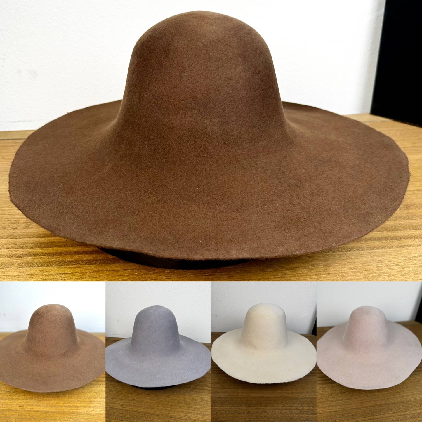Premium Wool  hat bodies 200g