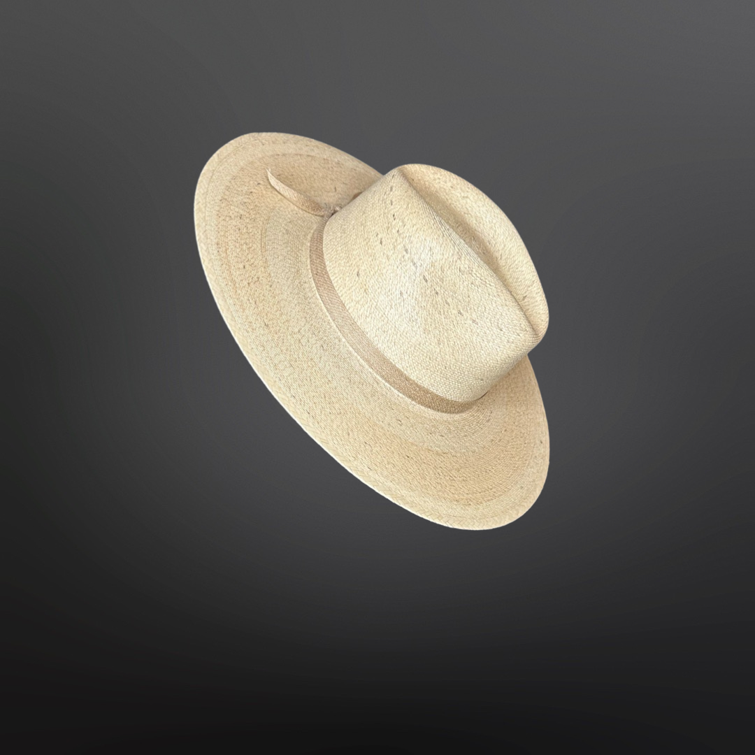  Explorer Fine Palm  Toasted  burnt look  Flat Brim