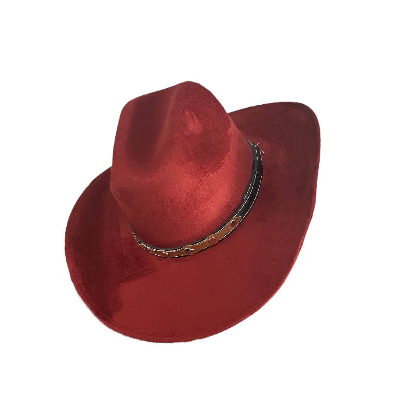Chihuahua Cowboy Vegan Suede Hat 