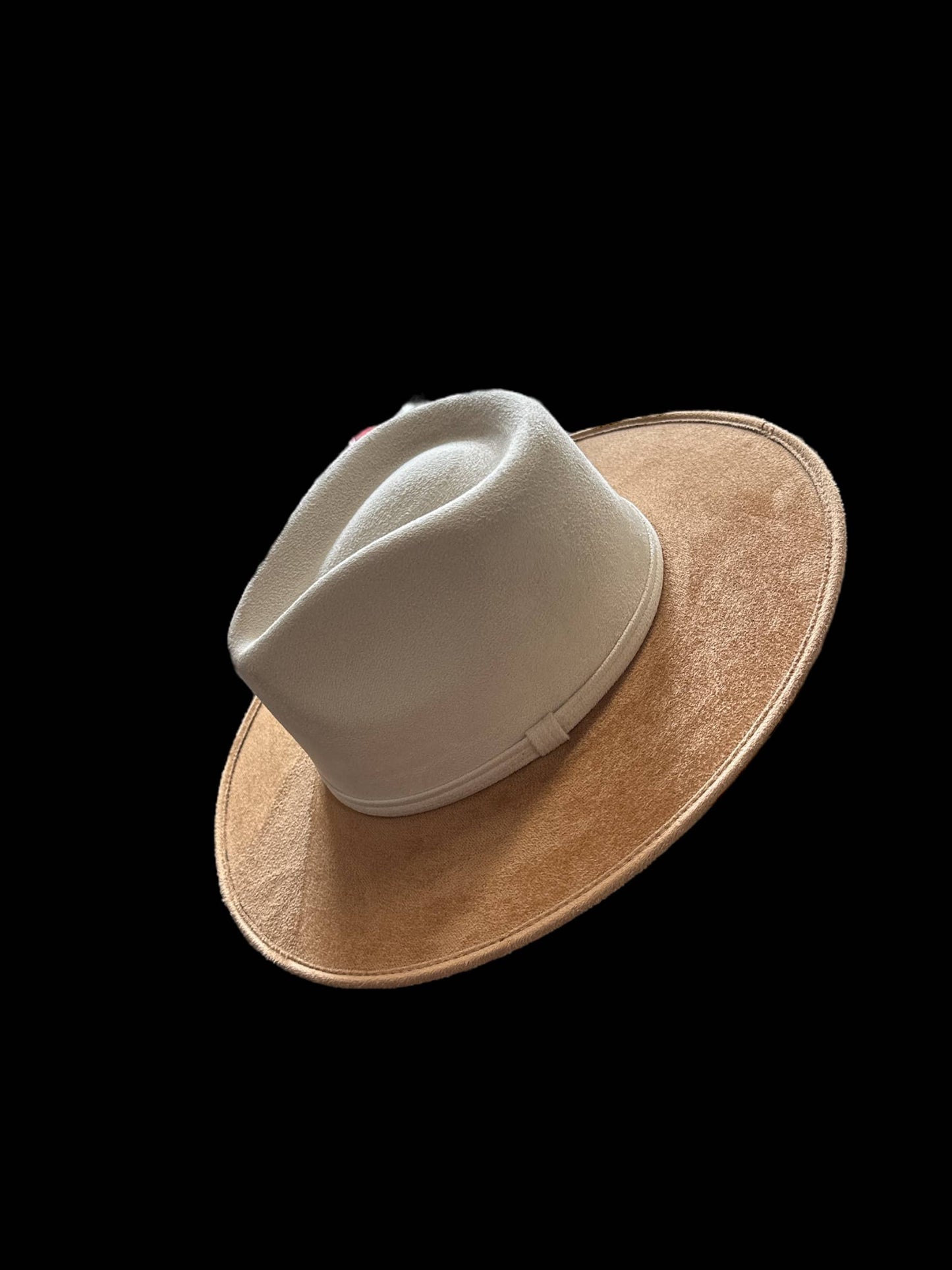 Half Crown & Half Brim 2 Tone Rancher 