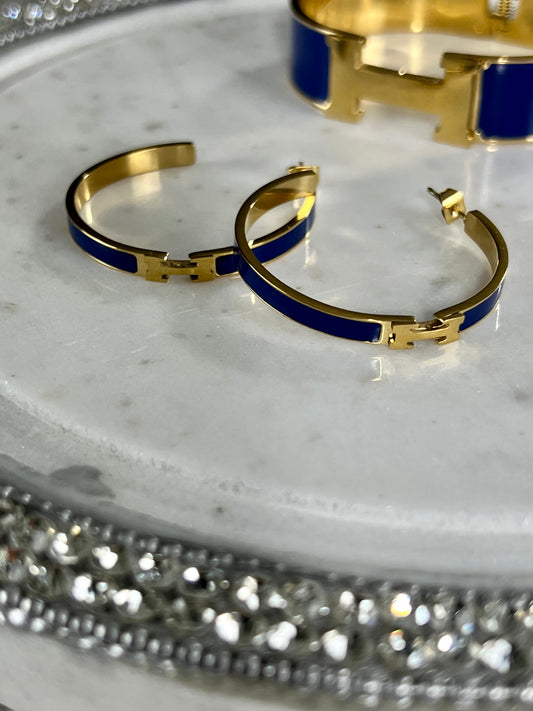 Navy Jewelry Set