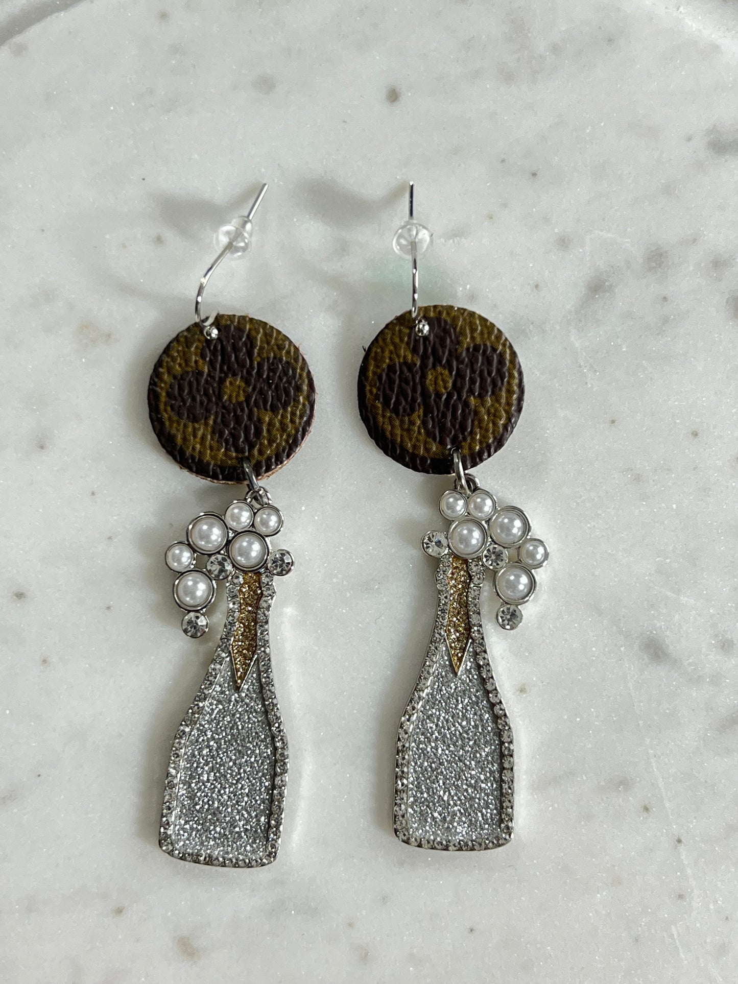 Louis Champagne Earrings