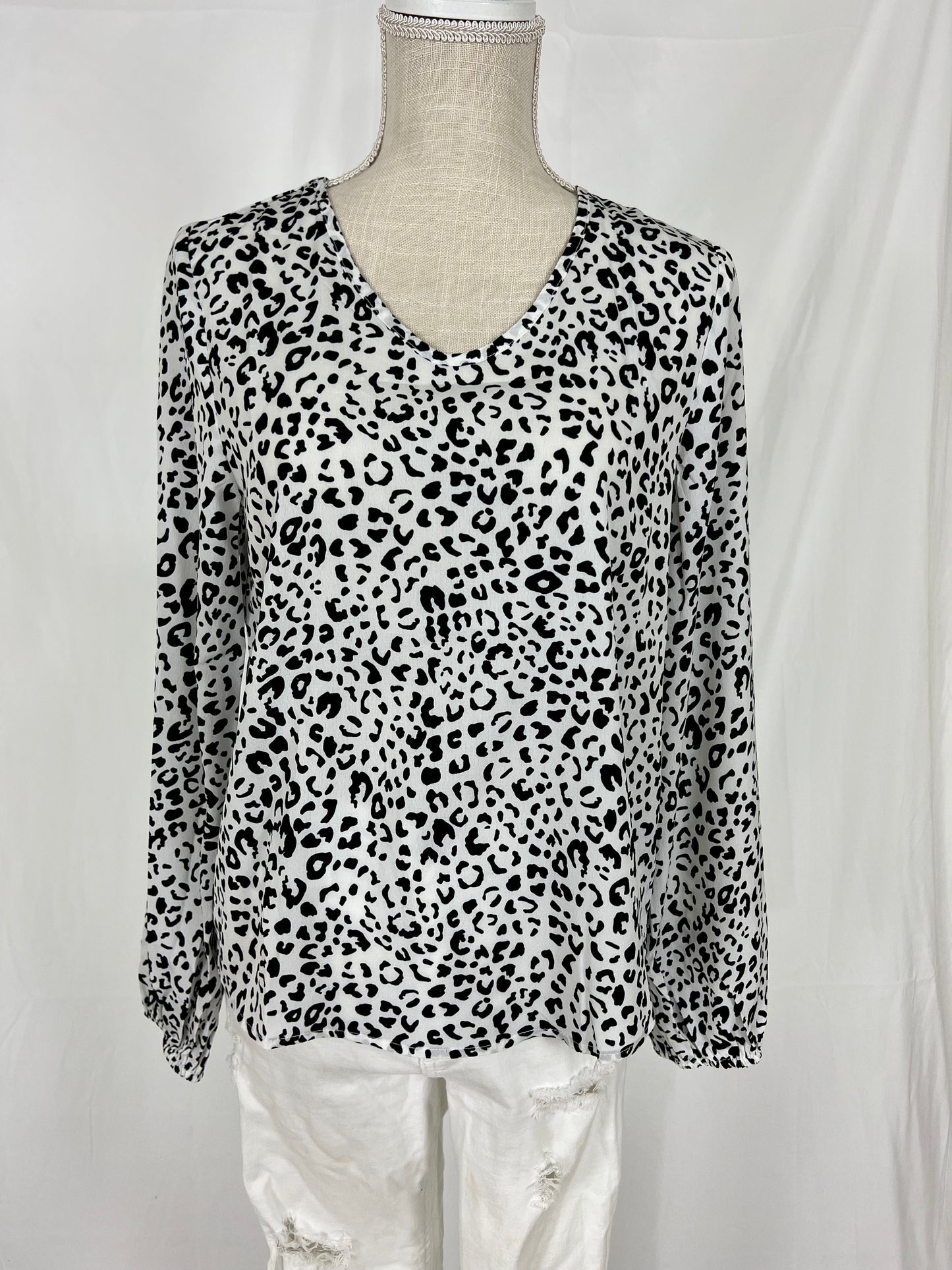 Albino Leopard Top